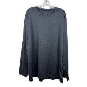Nike Dri-Fit LS Gray